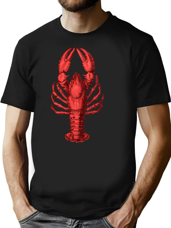 Australian Crayfish T-Shirt - Retro Graphic Tee for Men & Women - Black