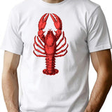 Australian Crayfish T-Shirt - Retro Graphic Tee for Men & Women - White
