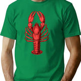 Australian Crayfish T-Shirt - Retro Graphic Tee for Men & Women - Green