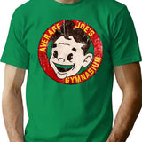 Average Joe's Gymnasium Funny T-Shirt - Sarcastic Humor Graphic Tee - Green