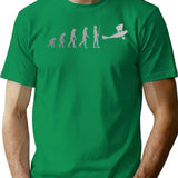 Aviation T-Shirt - Retro Graphic Tee for Men & Women - Green