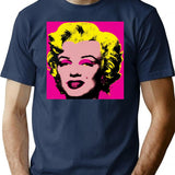 Aw-3 T-Shirt - Retro Graphic Tee for Men & Women - Navy