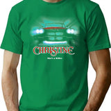 Awesome Christmas Movie Car Christine For Men Women T-Shirt - Green