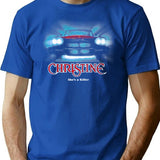 Awesome Christmas Movie Car Christine For Men Women T-Shirt - Blue