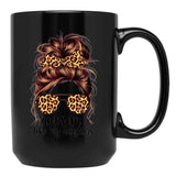 Awesome Like My Daughter (51) Black Coffee Mug - Black