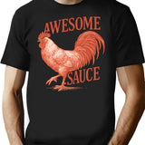 Awesome Sauce Rooster Shirt (as Seen In The Accountant 2) T-Shirt - Black