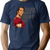 Baby Don't Hurt Me Funny T-shirticonic Meme T-shirt - Navy