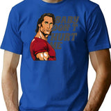 Baby Don't Hurt Me Funny T-shirticonic Meme T-shirt - Blue