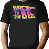 Back To The 80s - Costume Fancy Dress Party Idea Halloween (1) T-Shirt - Black