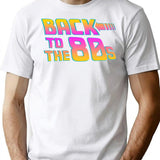 Back To The 80s - Costume Fancy Dress Party Idea Halloween (1) T-Shirt - White