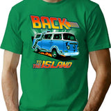 Back To The Island Spoof T-Shirt - Retro Graphic Tee for Men & Women - Green