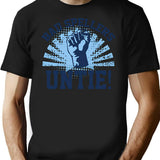 Bad Spellers Untie T-Shirt - Retro Graphic Tee for Men & Women - Black
