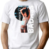 Badass For Ever Ver.1 - Vintage Movie Collection T-Shirt - White