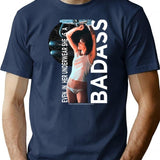Badass For Ever Ver.1 - Vintage Movie Collection T-Shirt - Navy