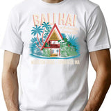 Bali Hai Lynnfield Ma T-Shirt - Retro Graphic Tee for Men & Women - White