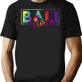 Bali T-Shirt - Retro Graphic Tee for Men & Women - Black