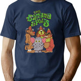 Banana Splits T-Shirt - Retro Graphic Tee for Men & Women - Navy