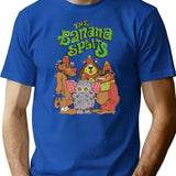 Banana Splits T-Shirt - Retro Graphic Tee for Men & Women - Blue