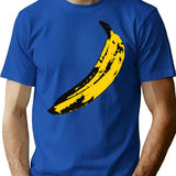 Banana T-Shirt - Retro Graphic Tee for Men & Women - Blue