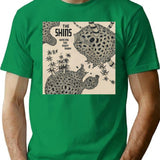 Band Music Dance Funny Vintage T-Shirt - Retro Graphic Casual Tee - Green