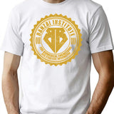 Banzai Institute T-Shirt - Retro Graphic Tee for Men & Women - White