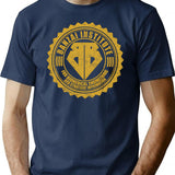 Banzai Institute T-Shirt - Retro Graphic Tee for Men & Women - Navy