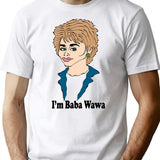 Barbara Waltersa Fan Art T-Shirt - Retro Graphic Tee for Men & Women - White