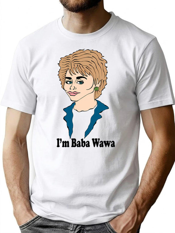 Barbara Waltersa Fan Art T-Shirt - Retro Graphic Tee for Men & Women - White