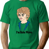 Barbara Waltersa Fan Art T-Shirt - Retro Graphic Tee for Men & Women - Green