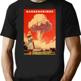 Barbenheimer 2023 (1) T-Shirt - Retro Graphic Tee for Men & Women - Black