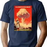 Barbenheimer 2023 (1) T-Shirt - Retro Graphic Tee for Men & Women - Navy