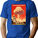 Barbenheimer 2023 (1) T-Shirt - Retro Graphic Tee for Men & Women - Blue