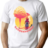 Barbenheimer 2023 (2) T-Shirt - Retro Graphic Tee for Men & Women - White