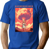 Barbenheimer 2023 (3) T-Shirt - Retro Graphic Tee for Men & Women - Blue