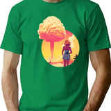 Barbenheimer 2023 (4) T-Shirt - Retro Graphic Tee for Men & Women - Green