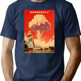 Barbenheimer 2023 (5) T-Shirt - Retro Graphic Tee for Men & Women - Navy