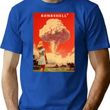 Barbenheimer 2023 (5) T-Shirt - Retro Graphic Tee for Men & Women - Blue