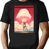 Barbenheimer 2023 T-Shirt - Retro Graphic Tee for Men & Women - Black