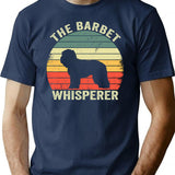 Barbet Shirt Barbet Gift Funny Gift For Barbet Lover Barbet Mom Mama Barbet Owner Funny Barbet Teevintage Barbet Barbet Whisperer - Navy