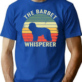 Barbet Shirt Barbet Gift Funny Gift For Barbet Lover Barbet Mom Mama Barbet Owner Funny Barbet Teevintage Barbet Barbet Whisperer - Blue