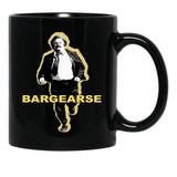 Bargearse Shirt Sticker Mas Perfect Black Coffee Mug, Gift Coffee Mug - Black