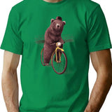 Barnabus T-Shirt - Retro Graphic Tee for Men & Women - Green