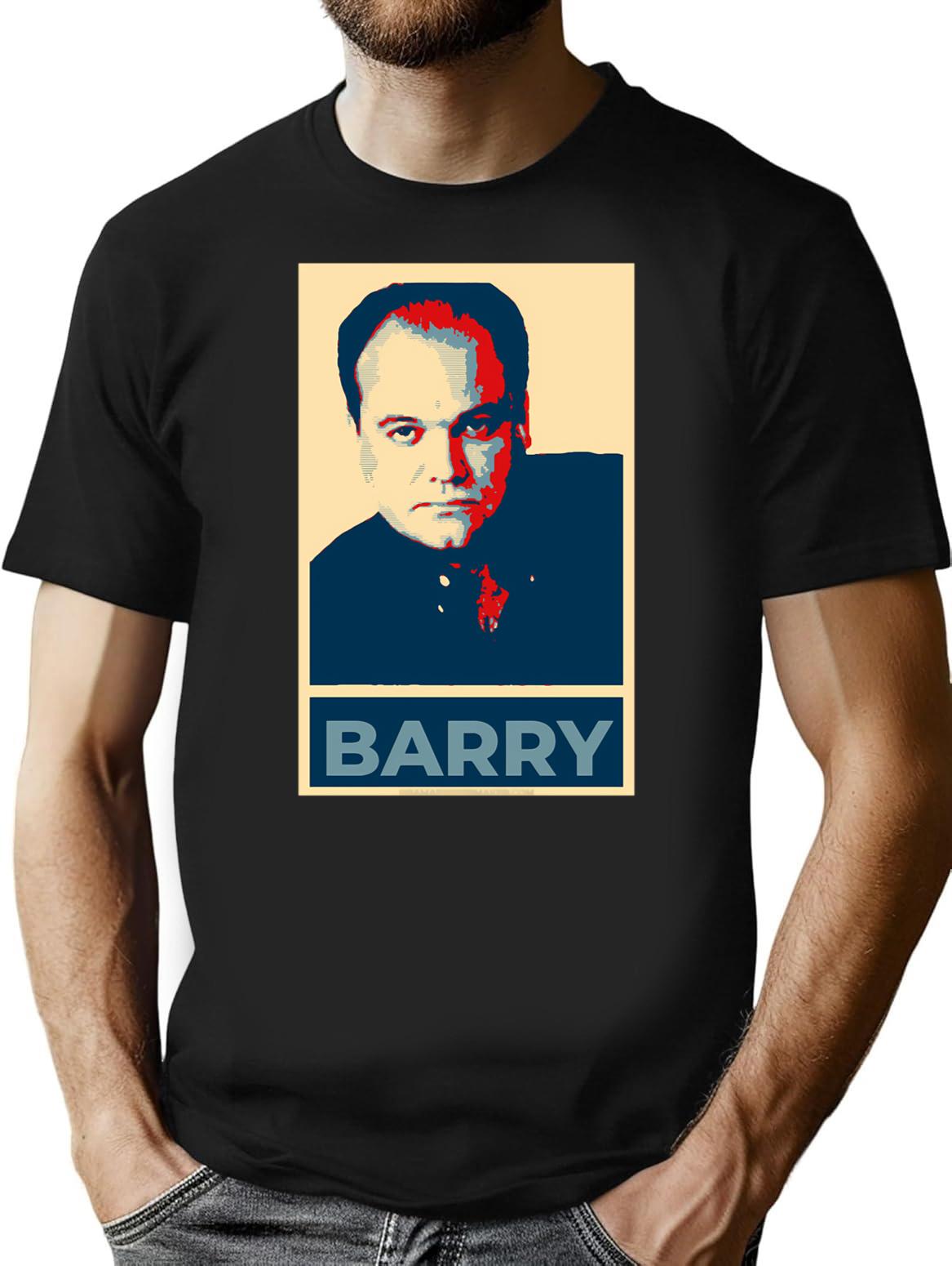 Barry Eastenders Active T-Shirt - Retro Graphic Tee for Men & Women - Black