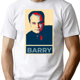 Barry Eastenders Active T-Shirt - Retro Graphic Tee for Men & Women - White