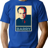Barry Eastenders Active T-Shirt - Retro Graphic Tee for Men & Women - Blue