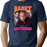 Barry From Eastenders (1) T-Shirt - Retro Graphic Tee for Men & Women - Navy