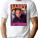 Barry From Eastenders T-Shirt - Retro Graphic Tee for Men & Women - White