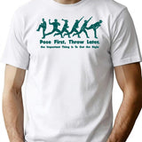 Baseball T-Shirt - Retro Graphic Tee for Men & Women - White