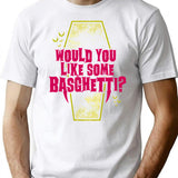 Basghetti - Funny Goth Vampire Quote T-Shirt - White