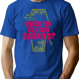 Basghetti - Funny Goth Vampire Quote T-Shirt - Blue